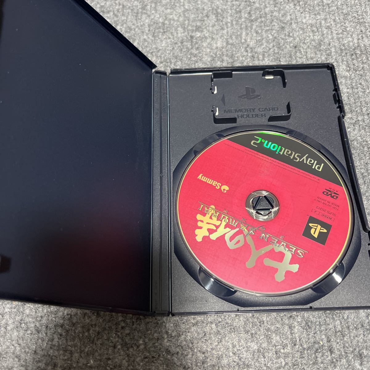 PS2　七人の侍 SEVEN SAMURAI 20XX_画像2