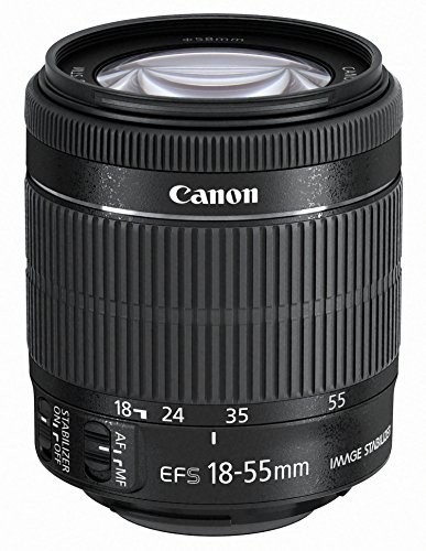 Canon 標準ズームレンズ EF-S18-55mm F3.5-5.6 IS STM APS-C対応_画像1