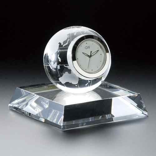 NARUMI(ナルミ) 時計 グラスワークス アース クリア 高さ7.7cm GW1000-1101