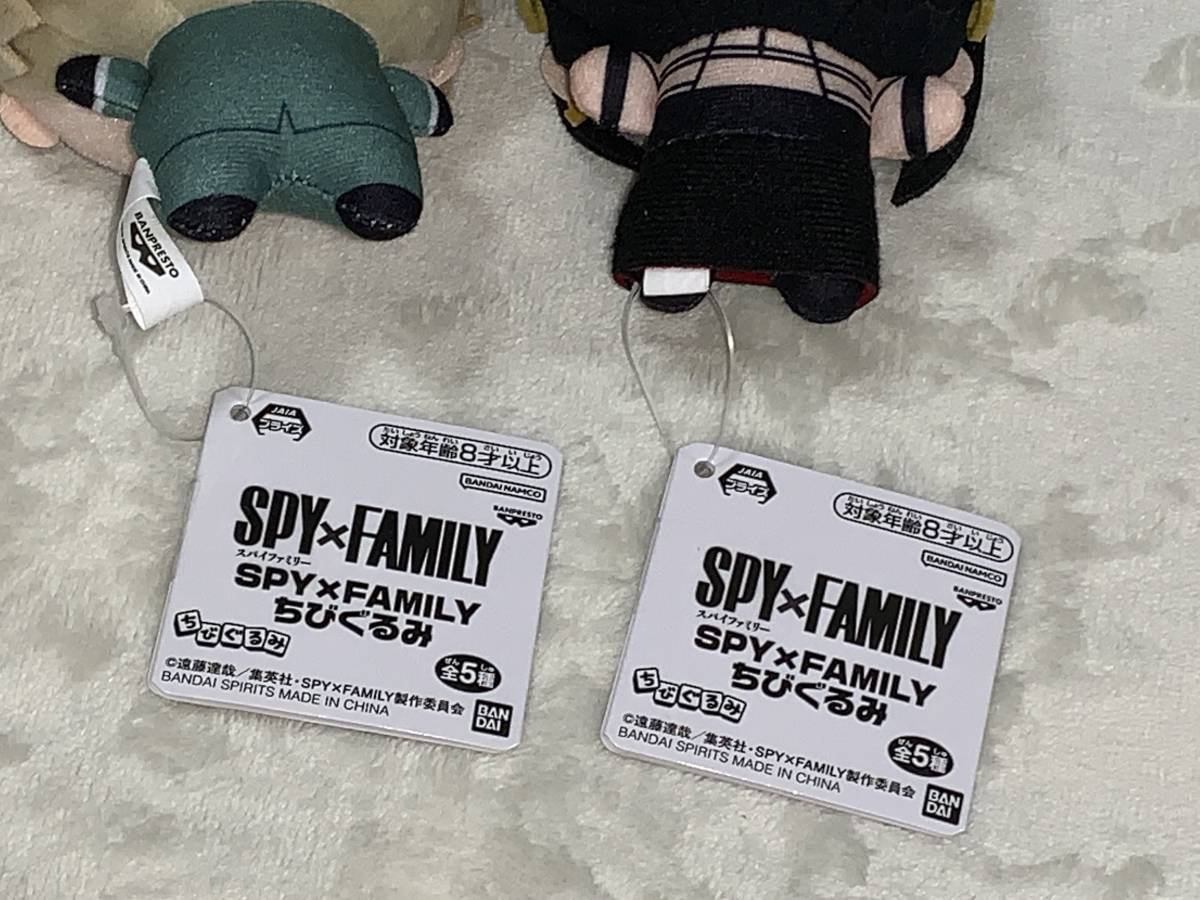 ◆ ◆SPY × FAMILY ちびぐるみ　【ロイド＆ヨル】◆ ◆新品 未使用　★アミューズメント専用景品　★喫煙者ペット無　スパイファミリー_画像6