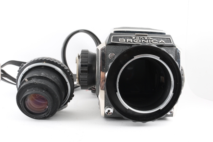 ☆希少品☆ ZENZA BRONICA MODEL C NIKKOR-P F2.8 75mm ☆シャッター