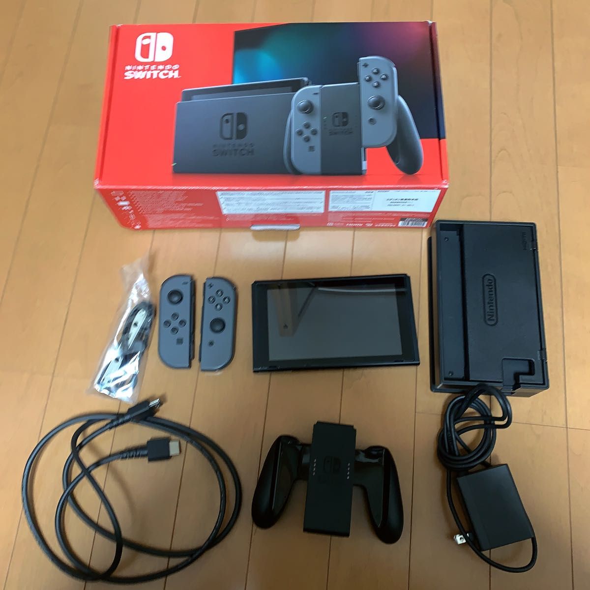 Nintendo 任天堂 スイッチ Switch 本体 グレー バッテリー強化タイプ