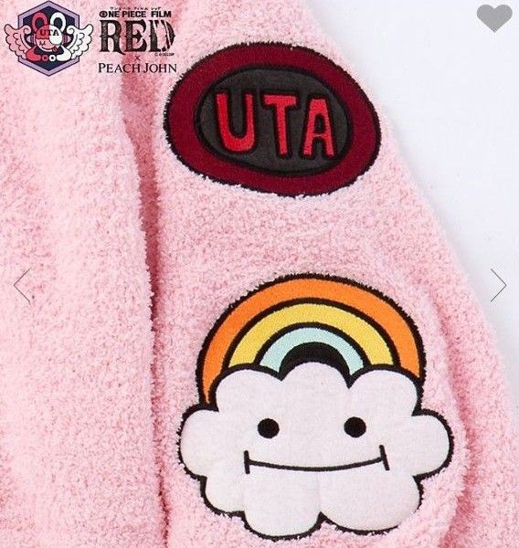 消費税無し ワンピース RED PEACH JOHN ピーチジョン ウタのフーディ