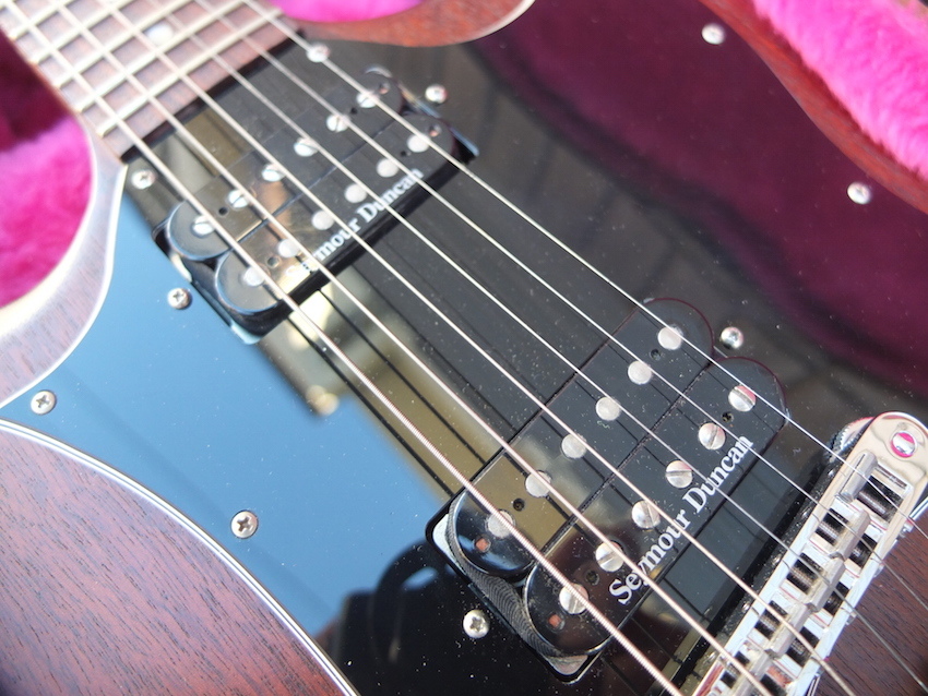 Gibson SG Special Faded Worn Cherry 2011年製 Seymour Duncan Jazz & JB 搭載ハードケース付き ギブソン セイモアダンカン _画像5