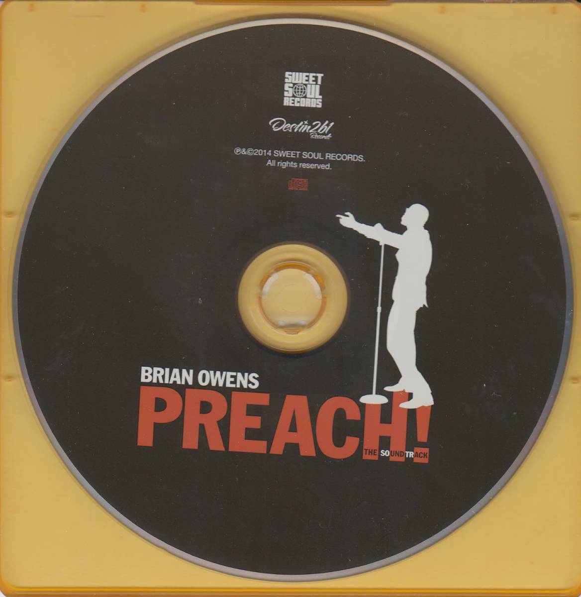 国 Brian Owens Preach! The Soundtrack 帯付◆規格番号■SSRI-0089◆送料無料■即決●交渉有_画像3