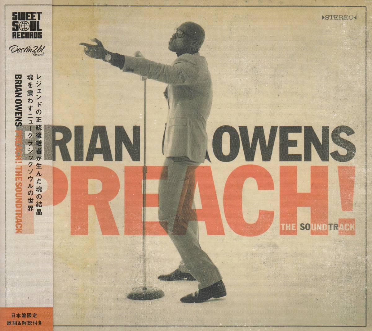 国 Brian Owens Preach! The Soundtrack 帯付◆規格番号■SSRI-0089◆送料無料■即決●交渉有_画像1