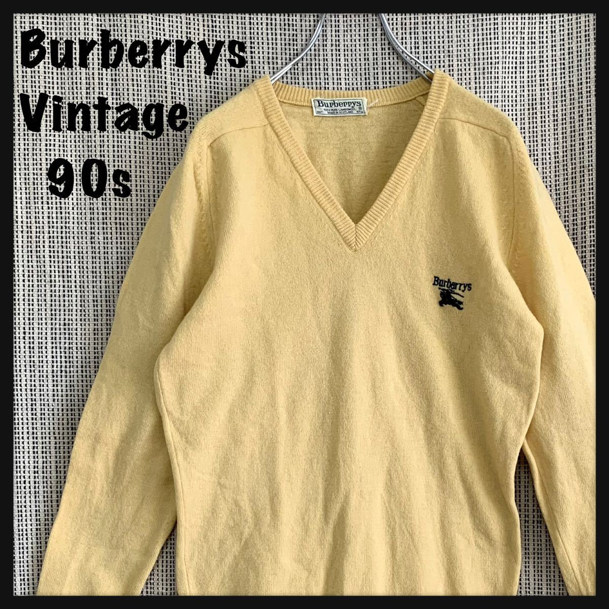 Burberry バーバリー ニット セーター ヴィンテージニット 90s - ニット