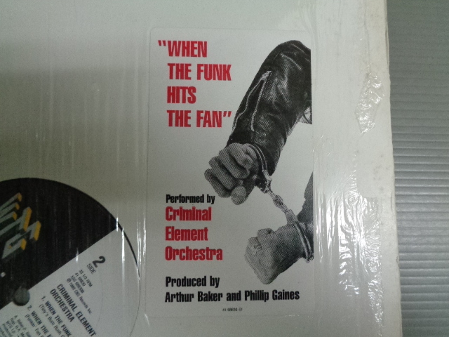 CRIMINAL ELEMENT ORCHESTRA/WHEN THE FUNK HITS THE FAN/4555_画像4