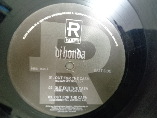 DJ HONDA/OUT FOR THE CASH/4563_画像6