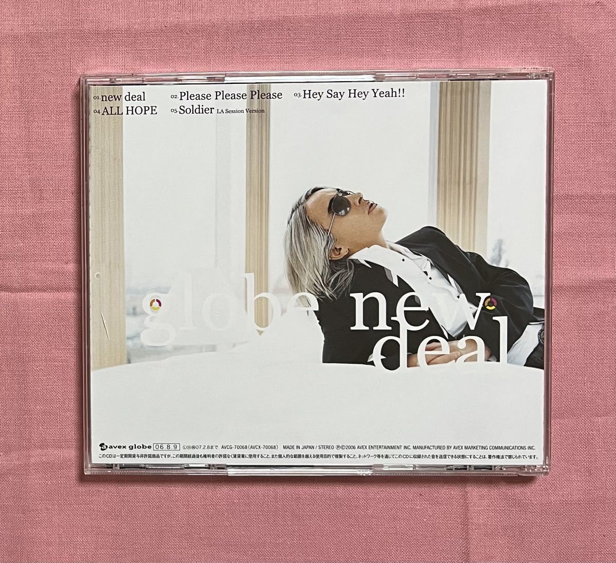 【中古】アルバムCD「new deal」globeの画像2