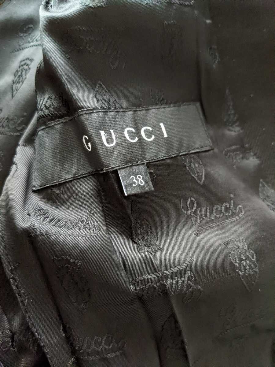  с биркой GUCCI Италия производства tailored jacket факт стандартный Gucci 38