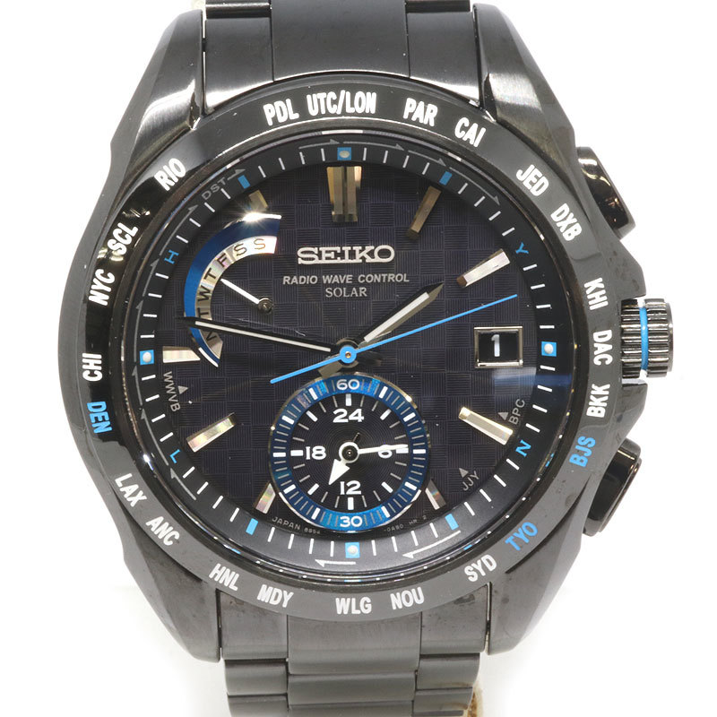 最愛 ソーラー電波時計 ブライツ BRIGHTZ セイコー SEIKO SAGA123 藤千