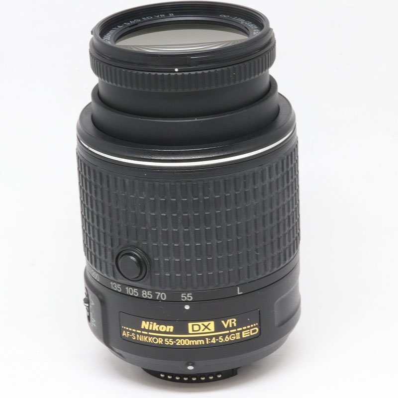 Nikon ニコン AF-S NIKKOR 55-200mm F4-5.6G II ED ズームレンズ （質屋 藤千商店）_画像2