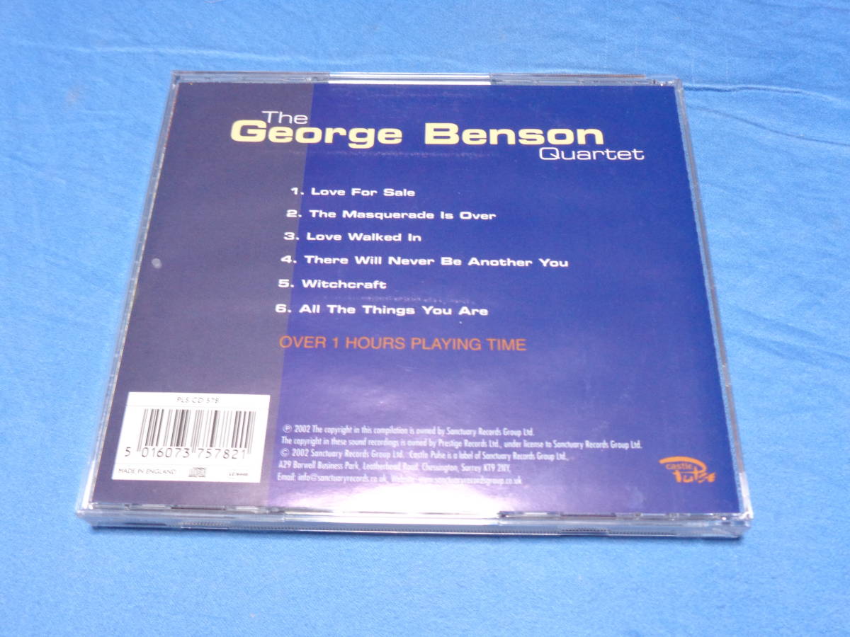 ジョージ・ベンソン　THE GEORGE BENSON QUARTET　CD_画像3