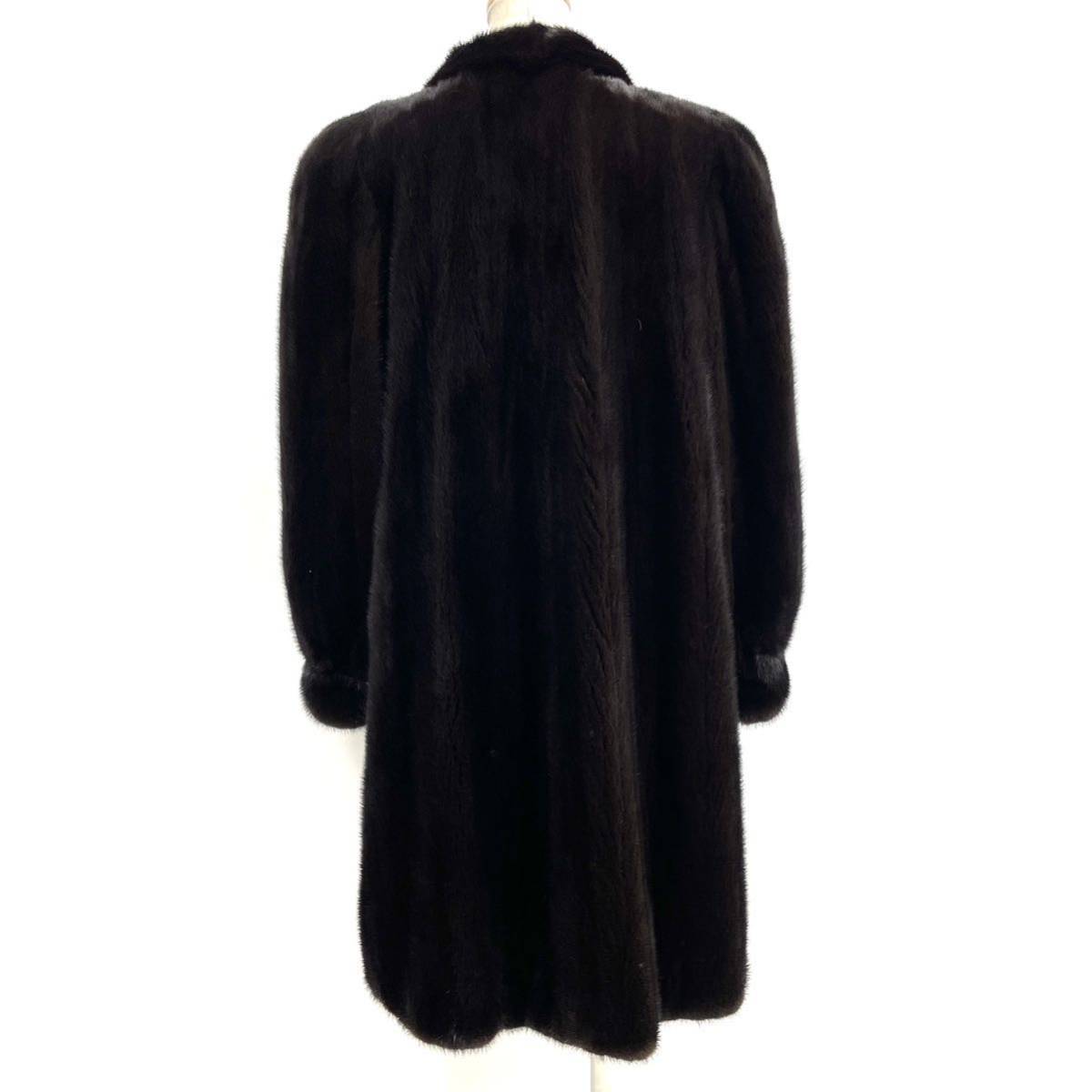 サマーセール35%オフ BLACKGLAMA ブラックグラマ セミロングコート