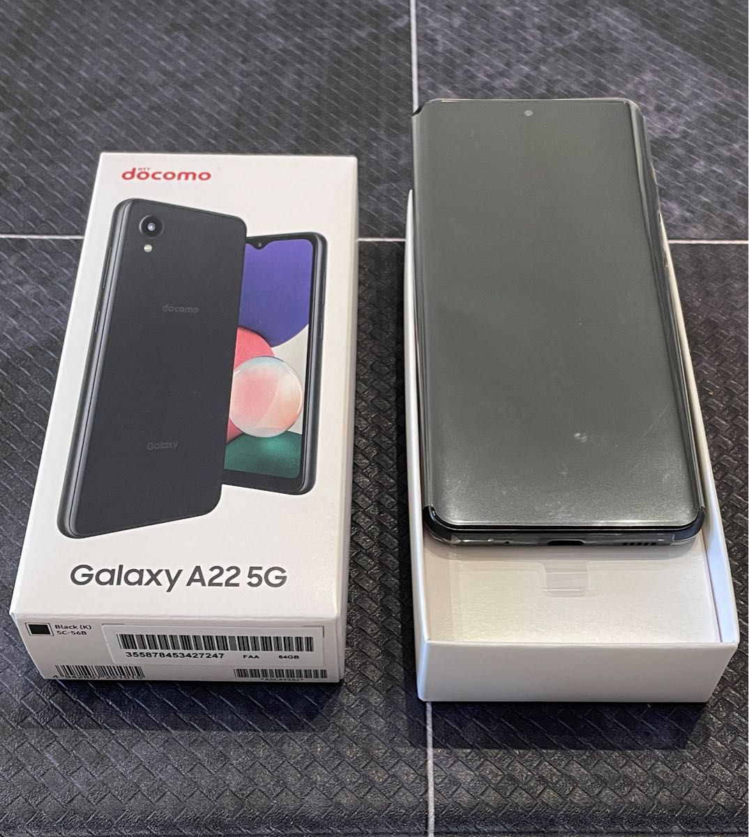 お買得限定品☆夏売れ筋 Galaxy A22 5G 64GB ブラック SC-56B - 通販 