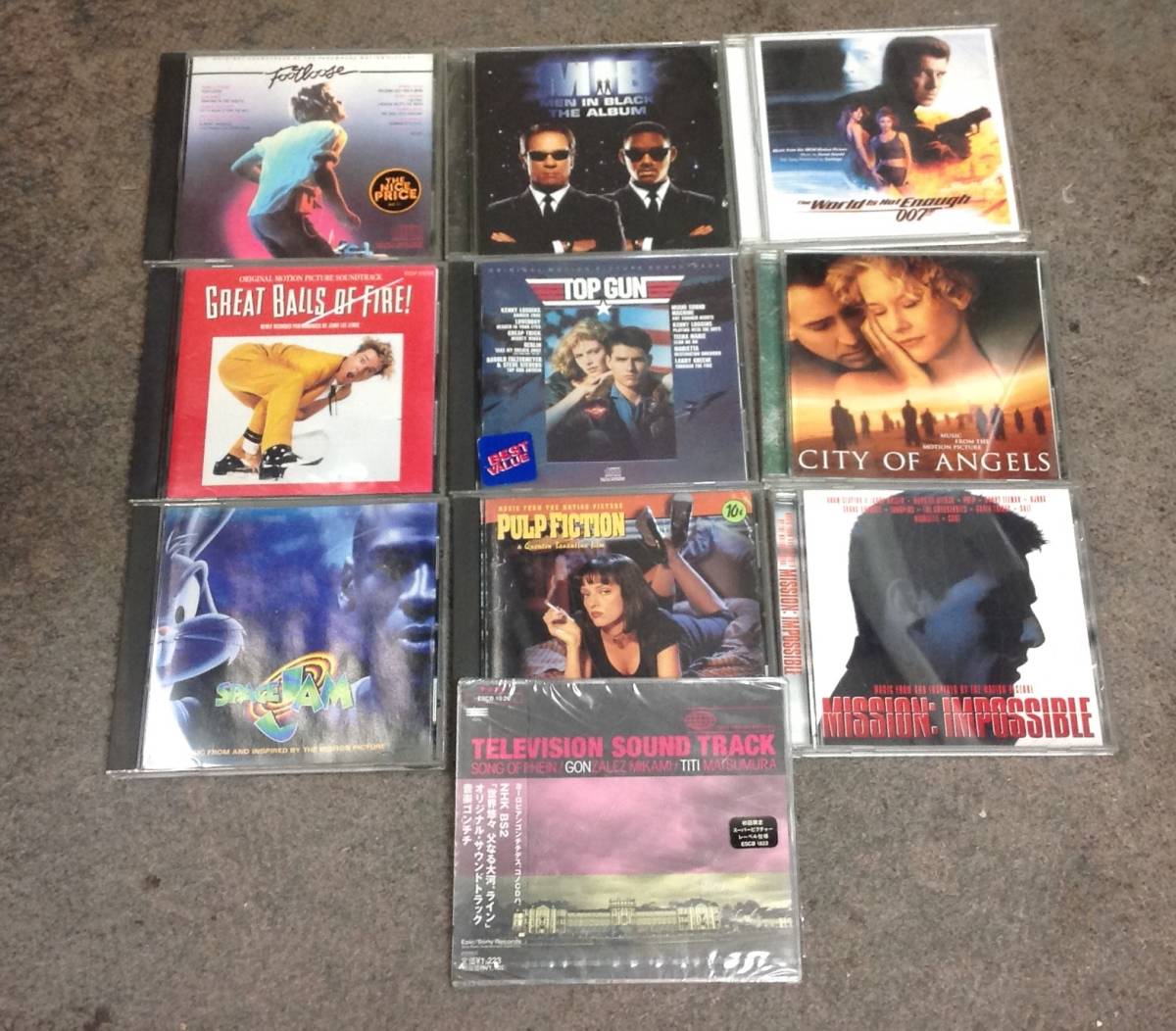 Soundtracks and Movies music 10 CDs set._画像1
