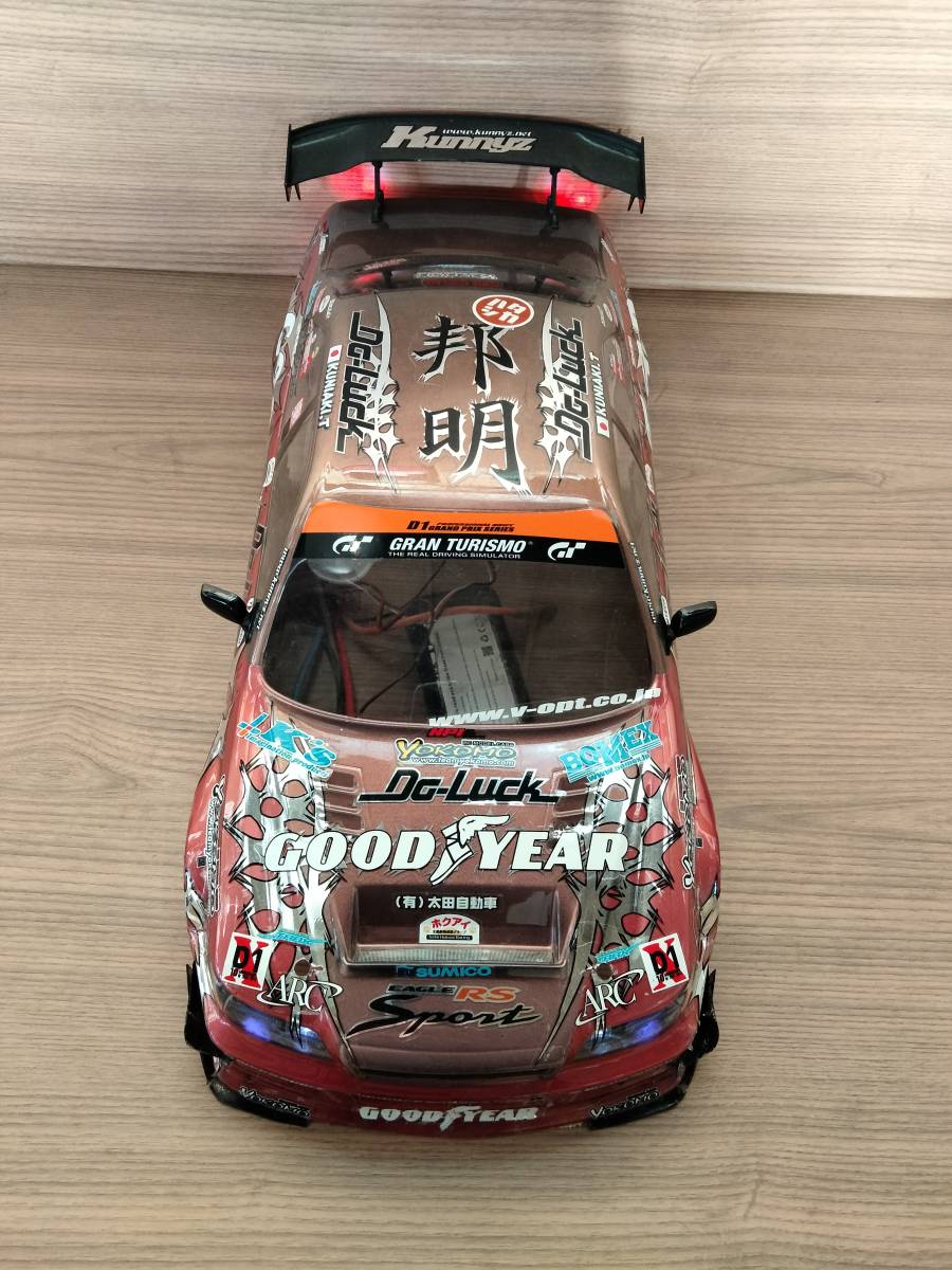 1/10 RCカー ドリフトLEDボディ チェイサ- D1仕様 ボディのみ Yahoo!オークション - 100 チェイサー ボディ ドリフト D1仕様