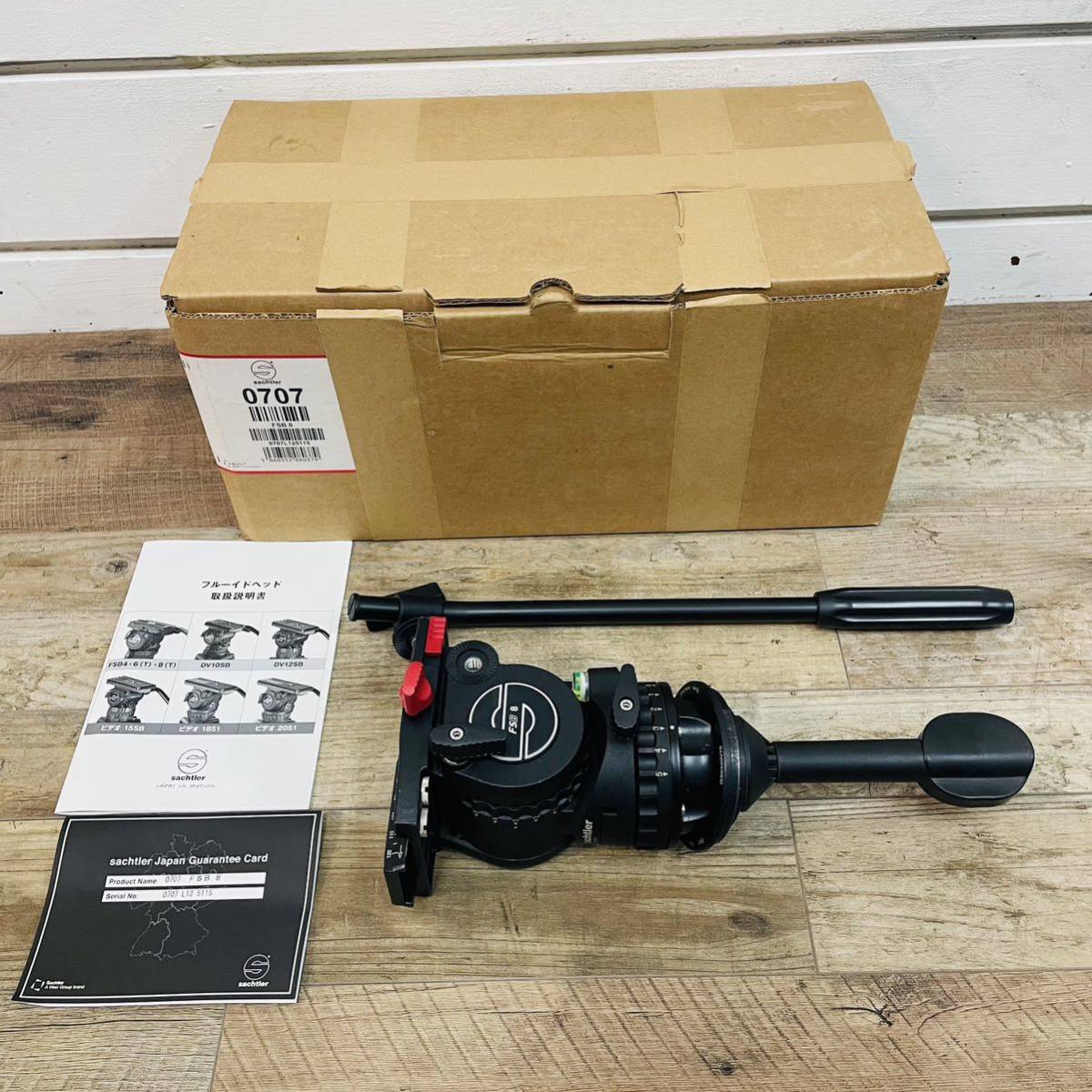 美品 ザハトラー Sachtler ビデオ雲台 FSB 8 雲台 +gs5320v75 GITZO