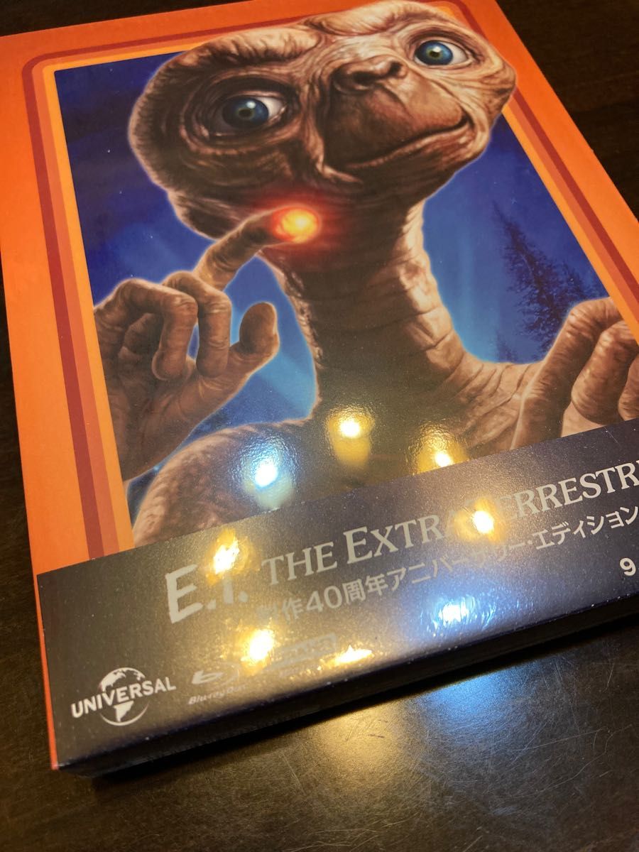 「E.T.」製作40周年 アニバーサリー・エディション (4K ULTRA HD+Blu-rayセット)スチールブック仕様