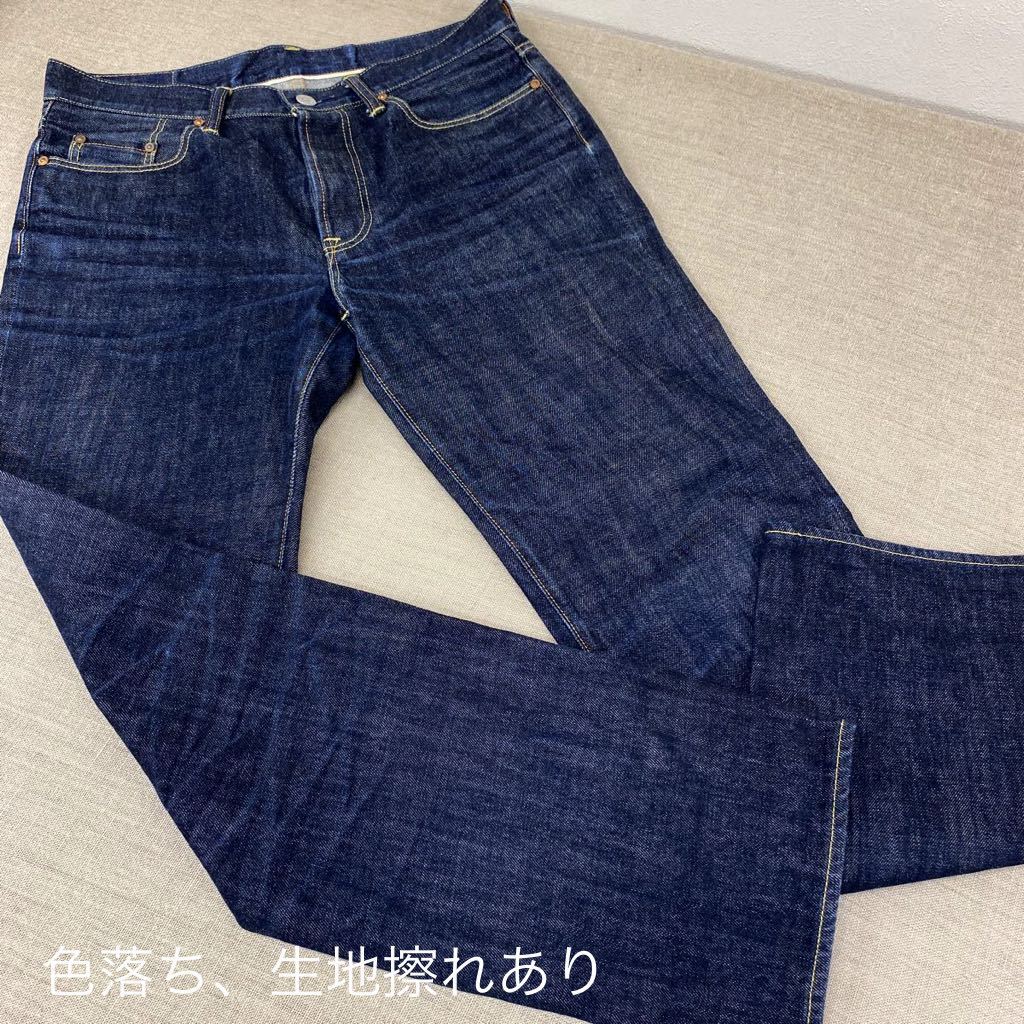 製品保証 美品!プールオム×OZONO 抜染 インディゴデニムパンツ 3 www