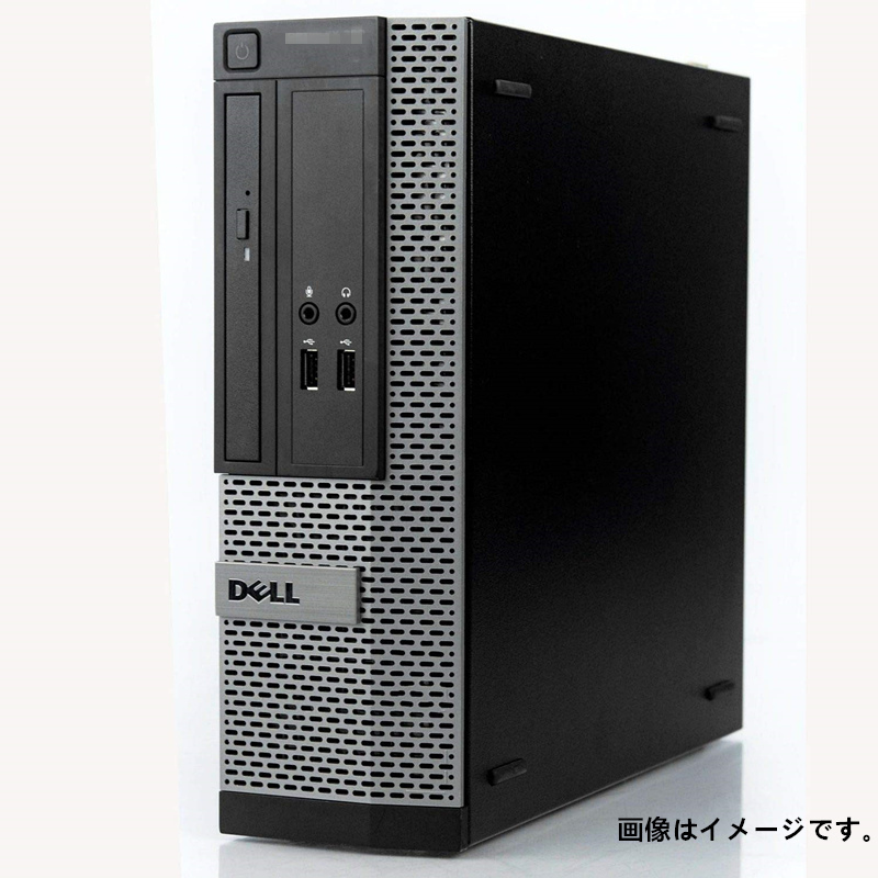 中古パソコン Windows 10 Pro 32bit WPS Office DELL Optiplex 790 SFF 爆速Core i3 2100 3.1G メモリ4GB HD500GB DVD-ROM 無線wifi_画像1