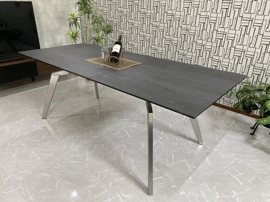 [ новый товар ] керамика обеденный стол комплект ширина 160cm-200cm 4 местный . керамика стол вращение стул Freed GY/siena распаковка установка бесплатная доставка 