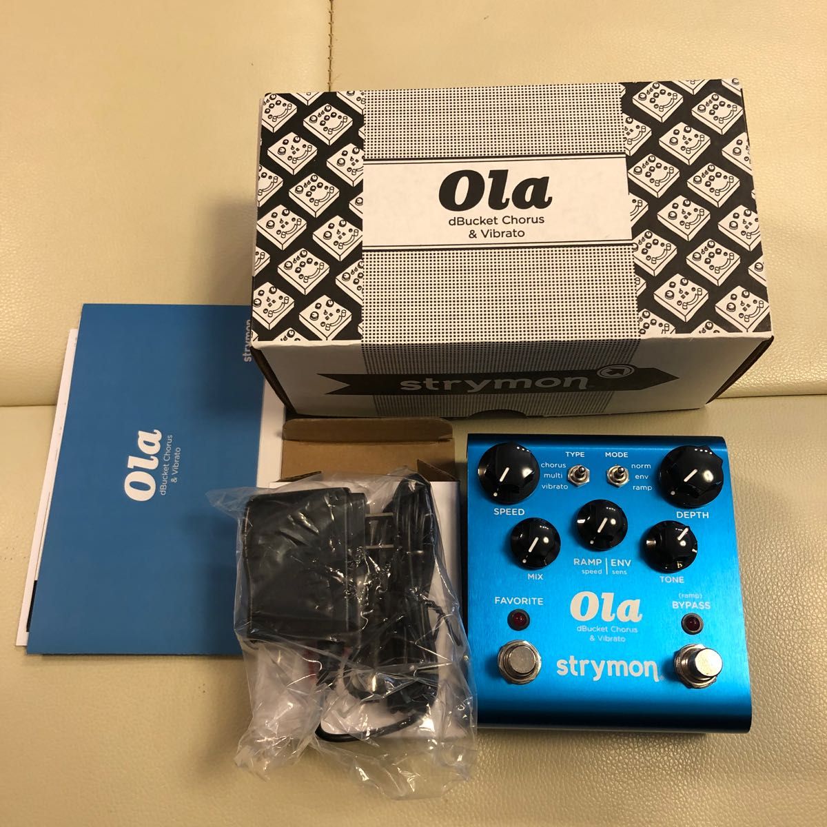 動作確認済み美品!アダプタ付属!strymon Ola Chorus ストライモン