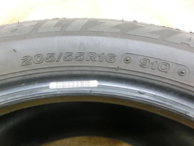 L-5062 溝あり 中古スタッドレス ブリヂストン BLIZZAK VRX 205/55R16 225/50R16 (4本セット)_画像4