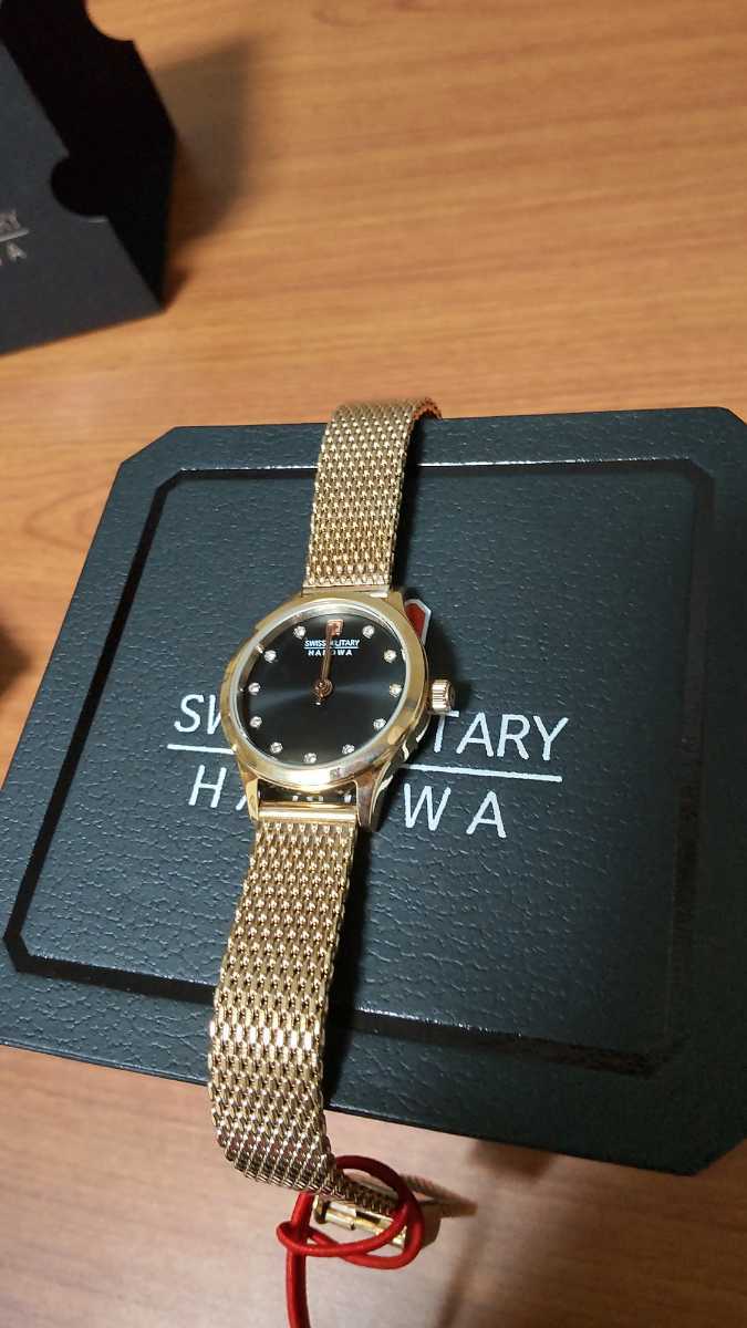 新品未使用】 SWISS MILITARY スイスミリタリー 腕時計 ローズゴールド