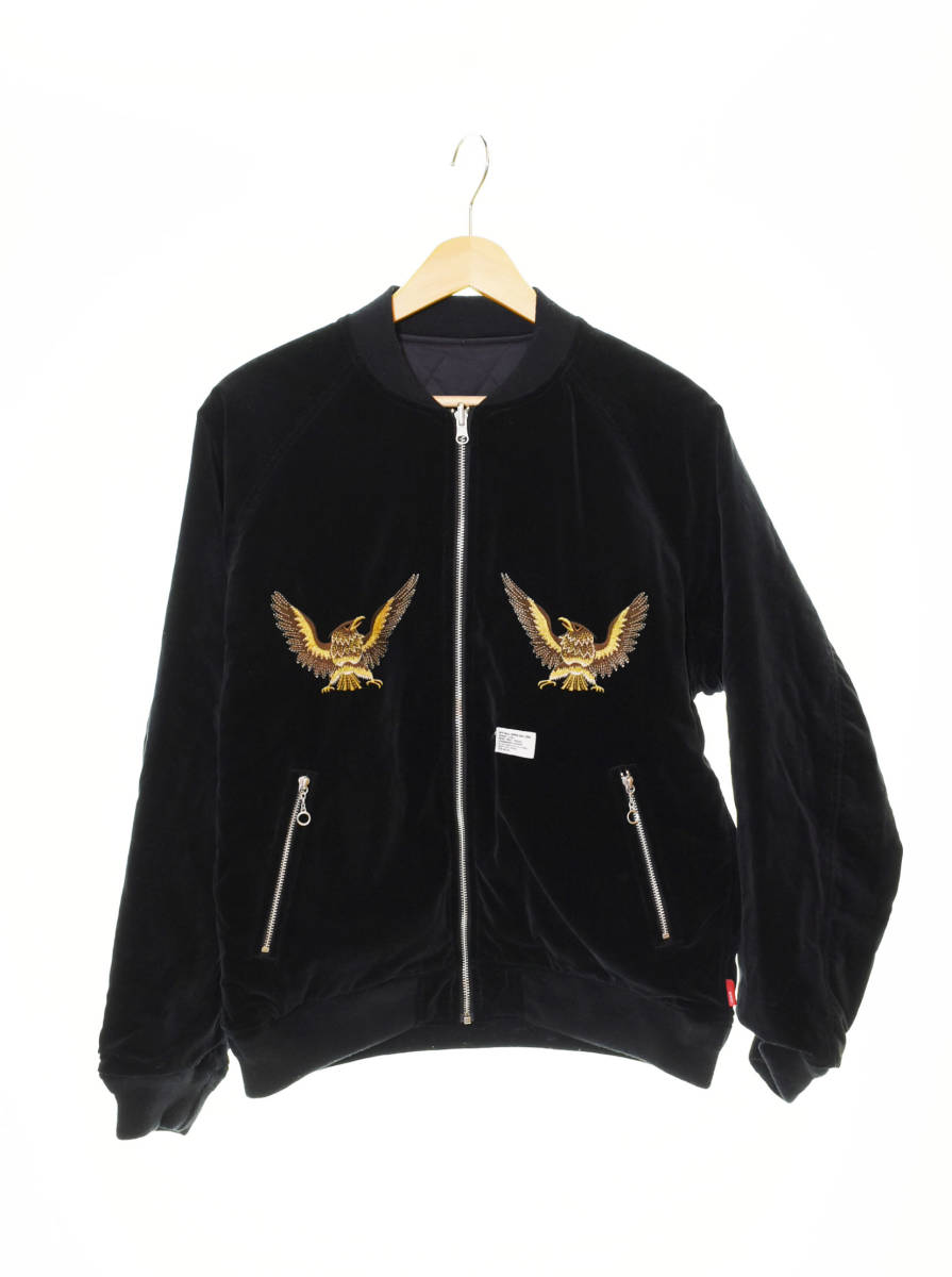 ☆ WTAPS ダブルタップス LOCAS RED DOWN リバーシブル スカジャン 2ND
