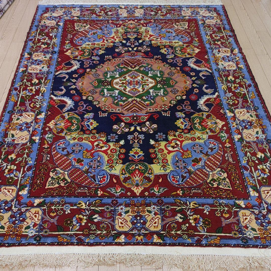 ペルシャ絨毯 新品 No.P113 手織り クルド・ グーチャン産 200x135 新品 Handmade Persia carpet