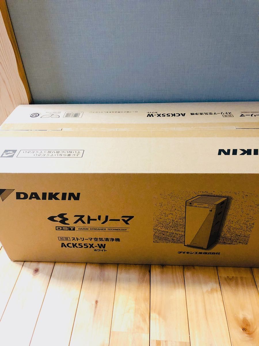 比較的美品 加湿付空気清浄機 ACK55X-W laverite.mg
