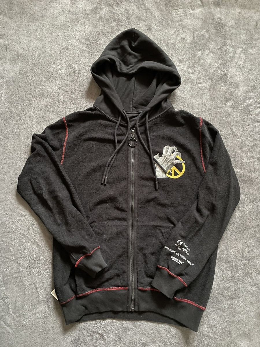 最新デザインの アンダーカバー×オフホワイト white undercover×off ヴァージル リバーシブル コラボ jonio パーカ 最新デザインの アンダーカバー×オフホワイト white undercover×off ヴァージル リバーシブル コラボ jonio パーカ
