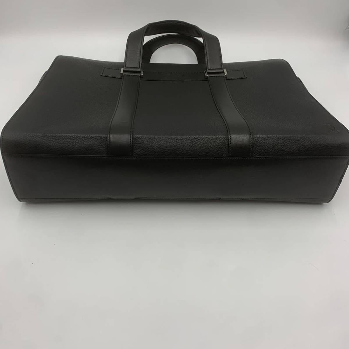 付属品完備・極美品】Cartier カルティエ ビジネスバッグ レザー ロゴ