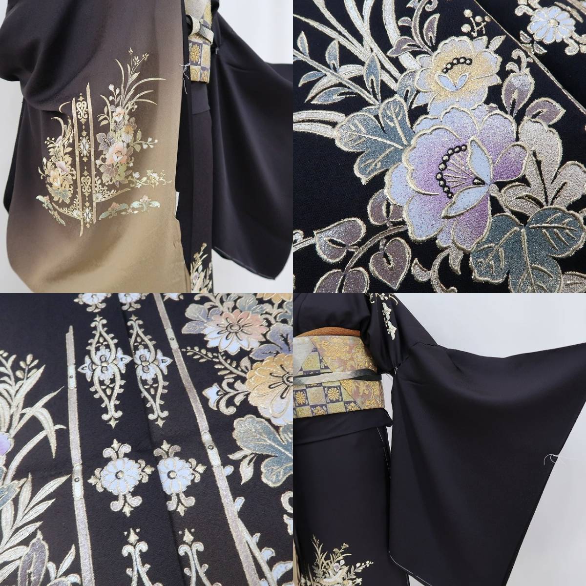 ゆめsaku2 新品 金彩友禅作家 和田光正 落款 八掛付 着物 仮絵羽 ゆめsaku2 新品 金彩友禅作家 和田光正 落款 八掛付 着物 仮絵羽