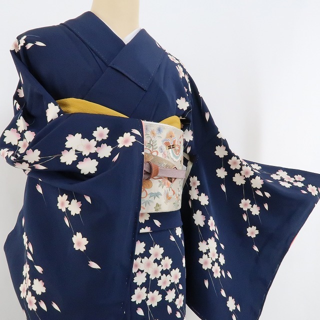 yu.saku2 not yet have on Sakura kimono . attaching thread attaching * heaven . ground .... crab clear weather . crab flower open one .... spring ~ silk pongee visit wear 1062