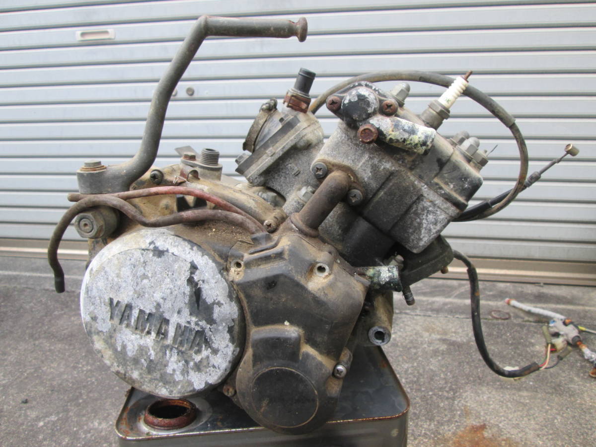 RZ125　初期型エンジン