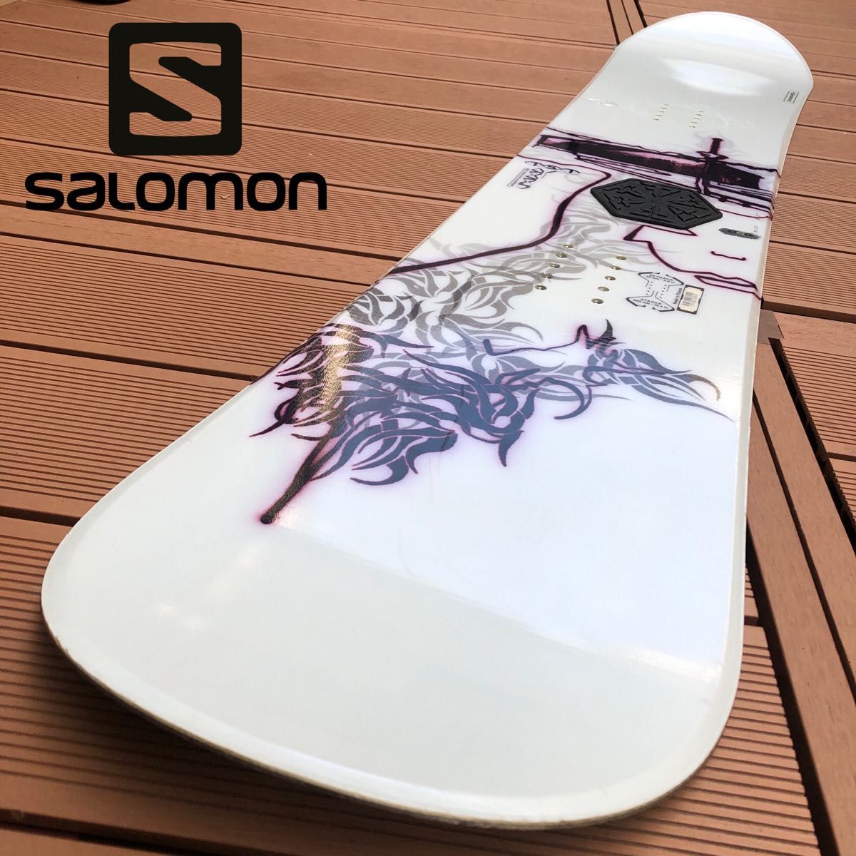 SALOMON サロモン スノーボード ボード 板 151㎝ ホワイト