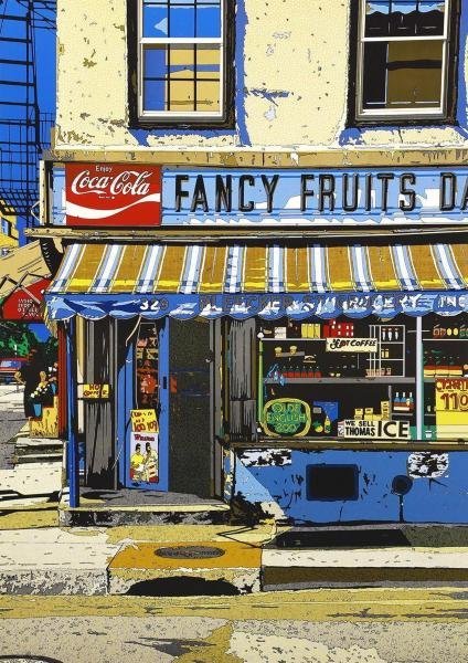 Yahoo!オークション - 【WISH】鈴木英人「Fancy Fruits Dairy...