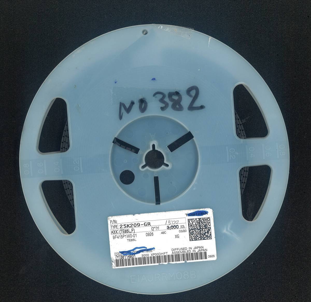 正規品! 東芝 2SK209-GR (TE85LF) ー1500 100個【貴重品】 BOX215 FET トランジスタ 正規品! 東芝 2SK209-GR (TE85LF) ー1500 100個【貴重品】 BOX215 FET トランジスタ