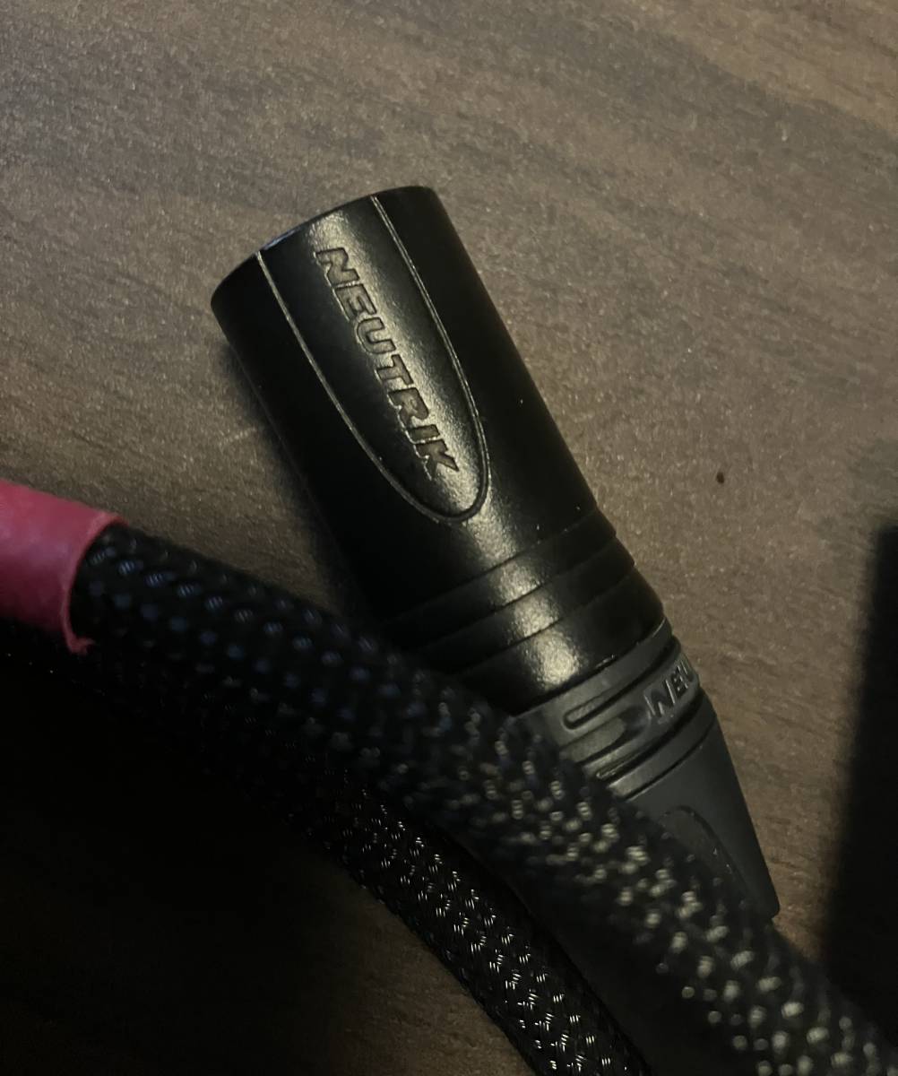 XLRケーブル LINE-1.0X-TRIPLE C-FM acoustic revive XLRケーブル LINE-1.0X-TRIPLE C-FM acoustic revive
