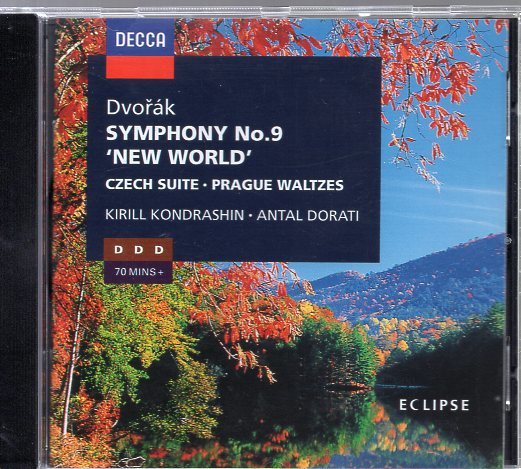 ドヴォルザーク：交響曲第９番「新世界」/コンドラシン指揮の画像1