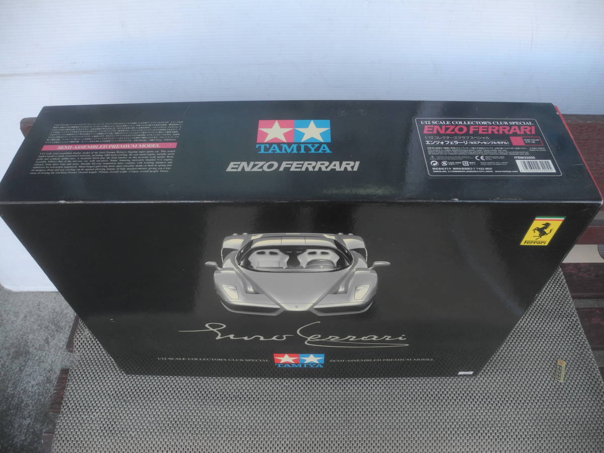  Tamiya Enzo Ferrari красный ( semi Assy bru модель ) / Tamiya 1/12 Collector\'s Club Special Enzo Ferrari Semi-Assemble Model