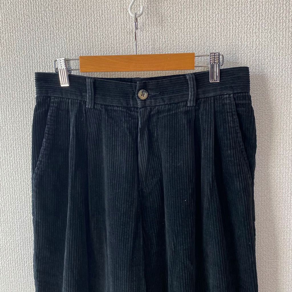 90s GAP two tuck futoshi . corduroy pants 10 Gap Old old clothes 2 tuck 