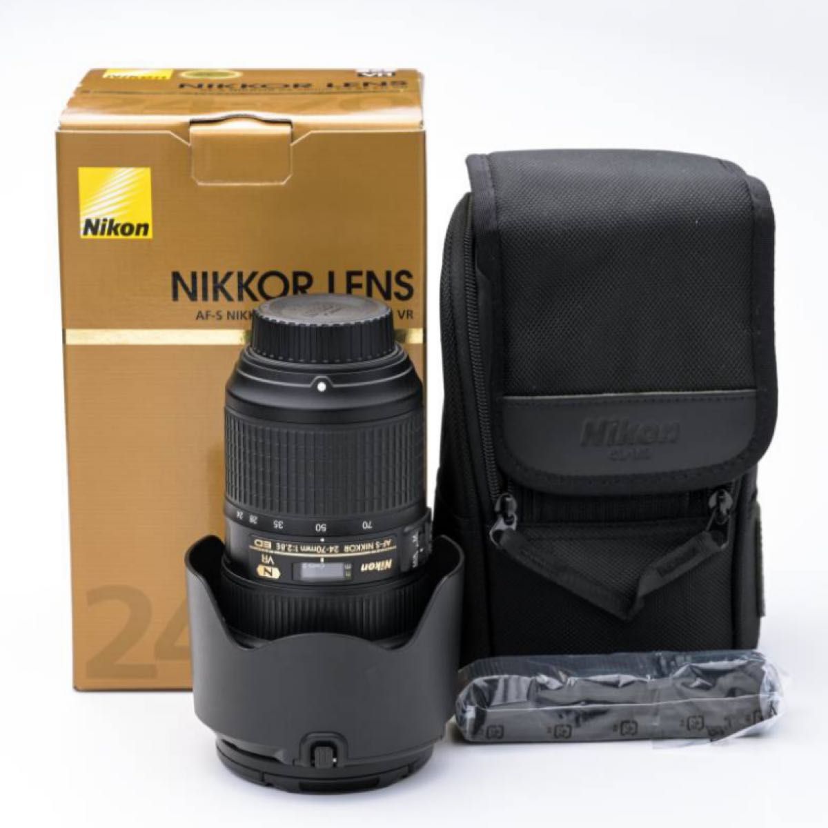 【値下げ】ニコン大三元レンズ AF-S NIKKOR 24-70mm f/2.8E ED VR　Nikonにて動作確認済