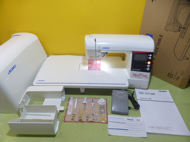 ○超美品○JUKI ジューキコンピューターミシン HZL-G110M○5-L | www