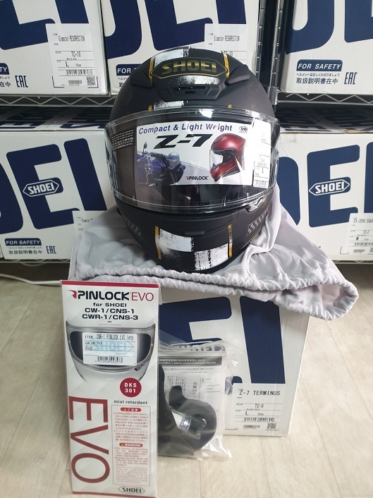 限定品】 SHOEI M(57cm) Z-7 SHOEI TERMINUS ターミナス サイズL