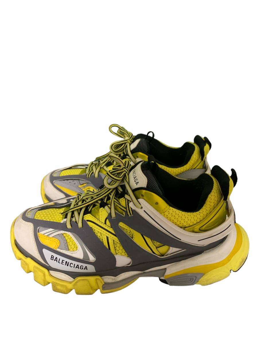 安い BALENCIAGA TRACK バレンシアガ トラック イエロー サイズ41 男性
