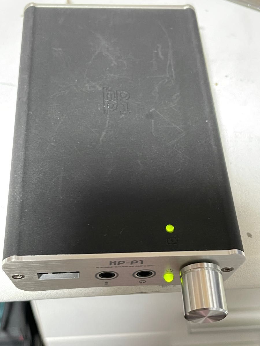 動作確認済みFOSTEX HP-P1 バッテリー交換済み ポタアン 動作確認済みFOSTEX HP-P1 バッテリー交換済み ポタアン
